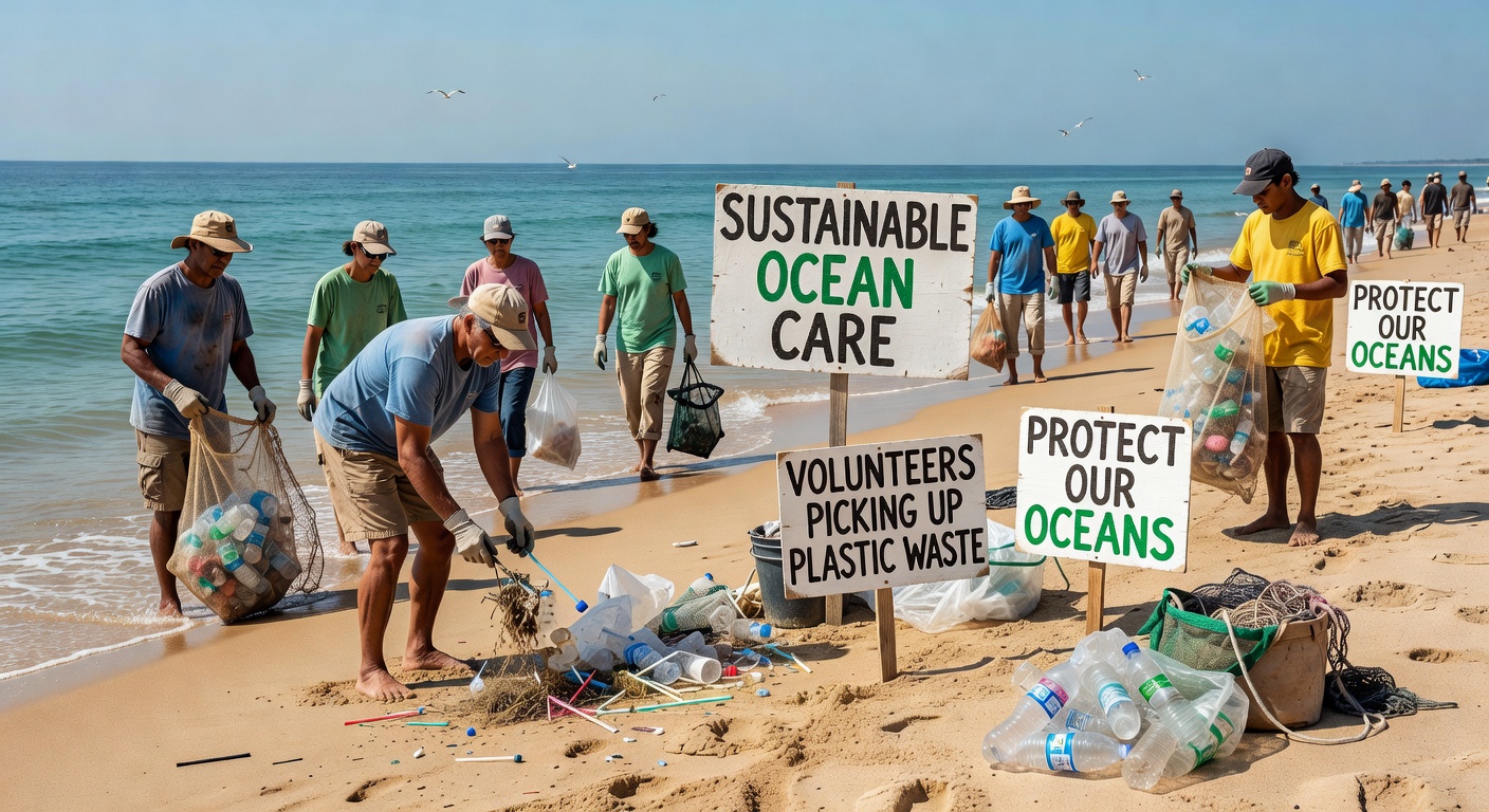 Beach cleanup