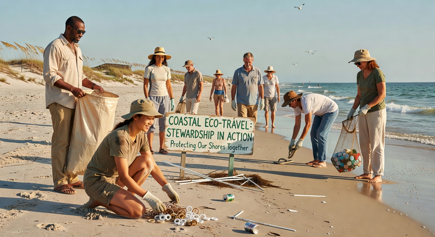 Eco beach cleanup
