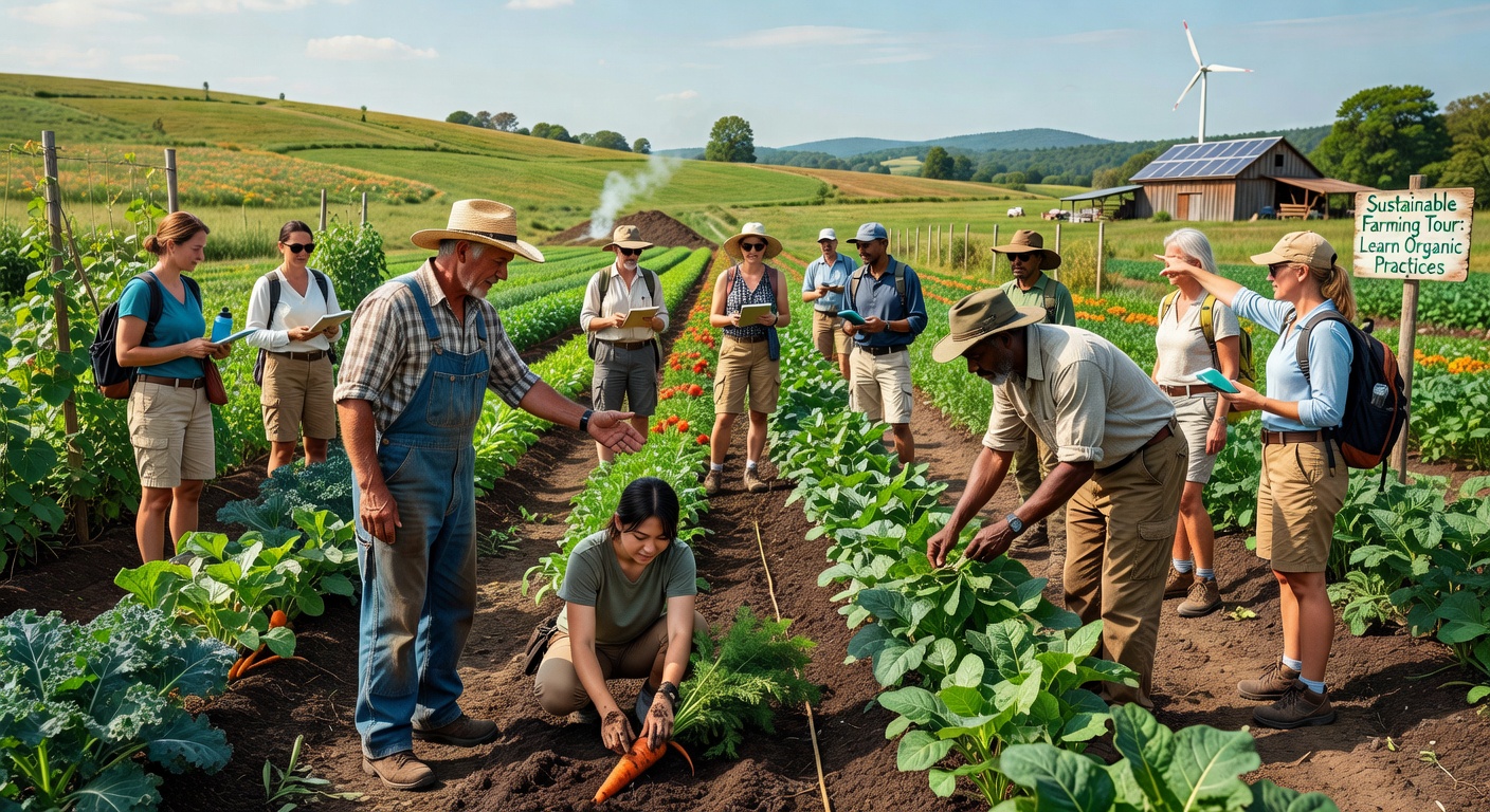 Eco farming tour
