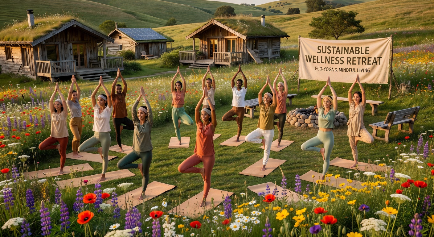 Meadow yoga retreat