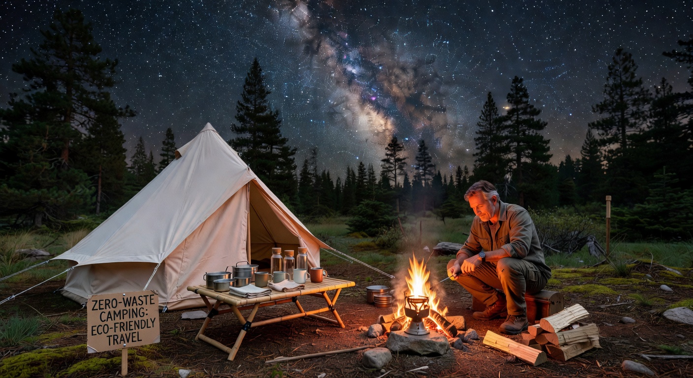 Zero waste camping